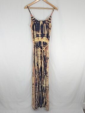 Michael Stars Women's Tie Dye Sleeveless Maxi Dress